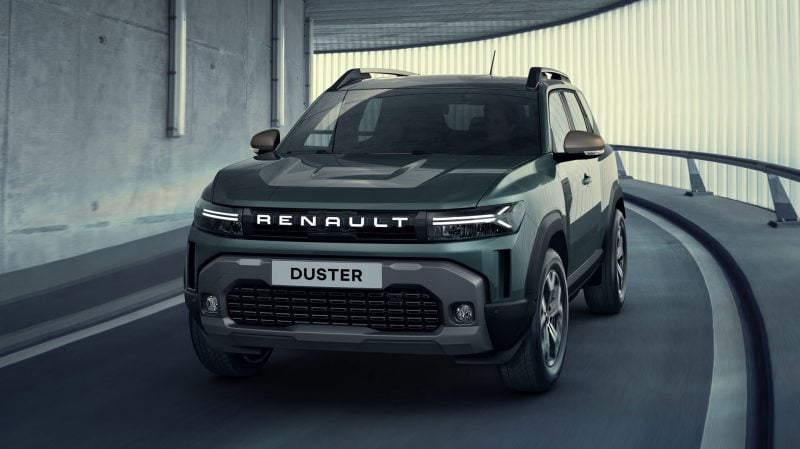 The Renault Duster manufactured in the Bursa factory in Turkey and which will be marketed outside Western Europe.