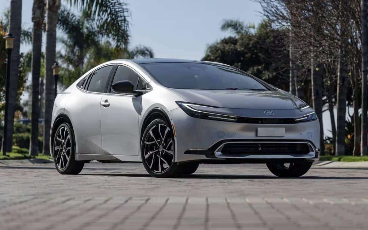 Toyota eco-friendly plug-in hybrid electric car